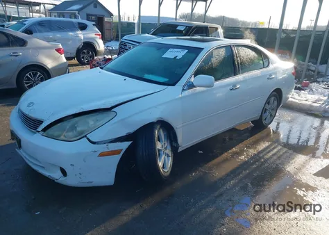 2005 Lexus Es 330 z USA, uszkodzony, nr VIN JTHBA30G655142060